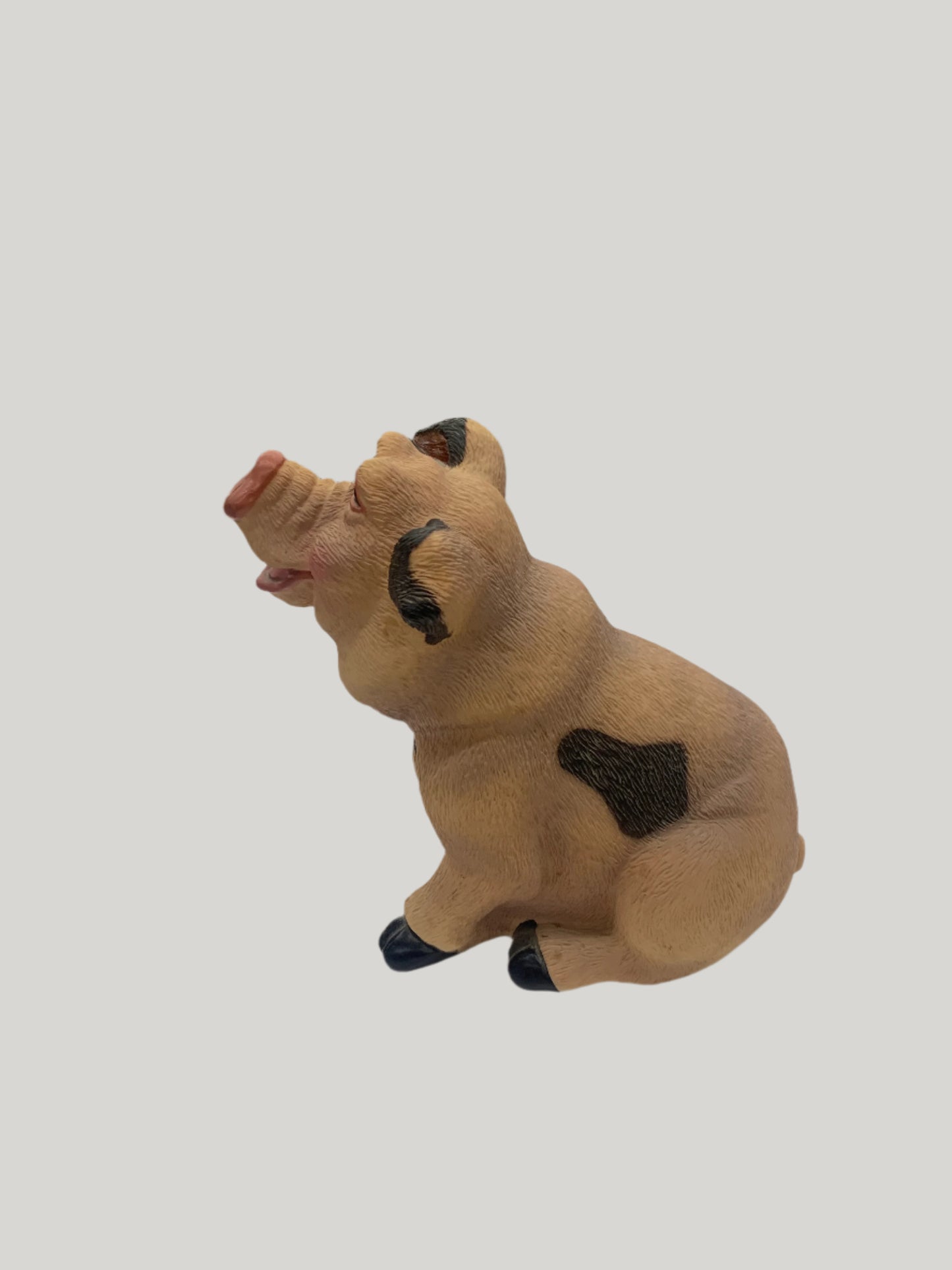 Vintage 1996 Sam Electronics snorting pig 7" statue figurine