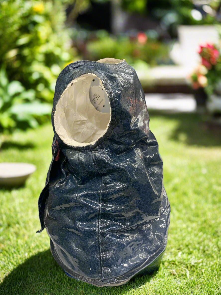 DENIM PLANTING POT