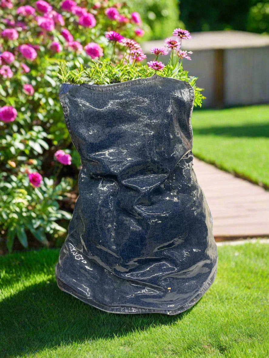 DENIM PLANTING POT