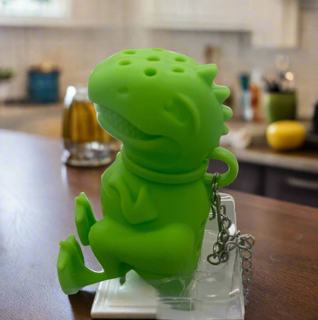 Dinosaur tea infuser