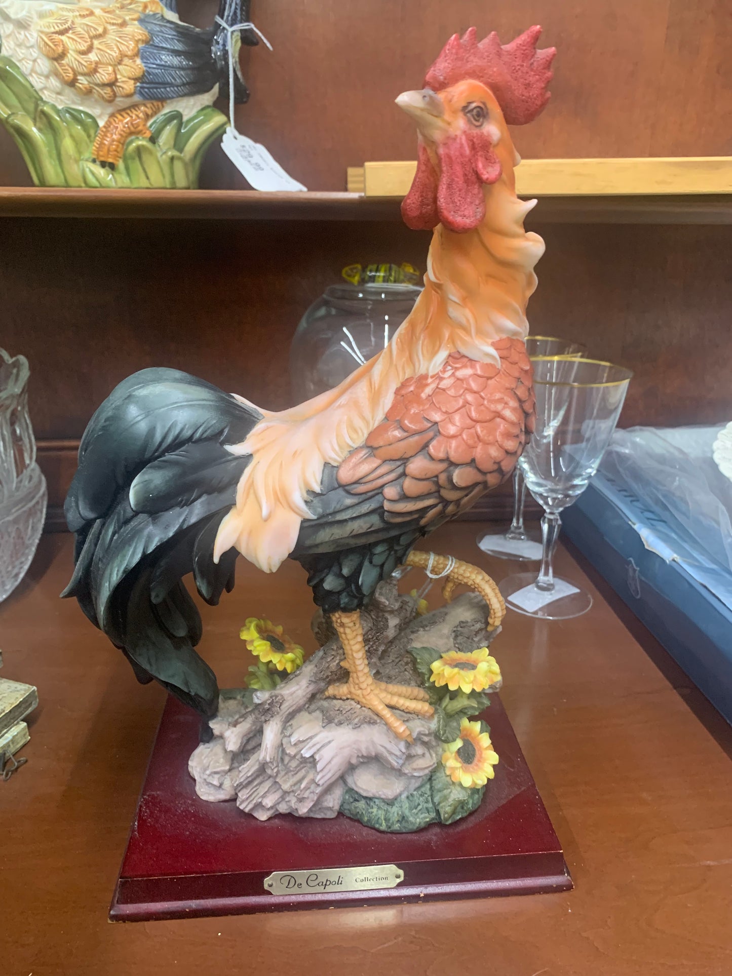 Rooster Figurine