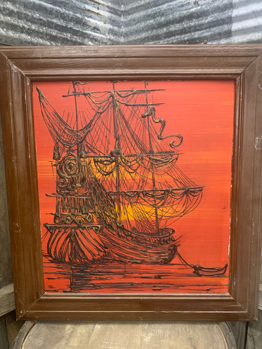 VANGUARD STUDIOS SHIP DRIP PAINTING