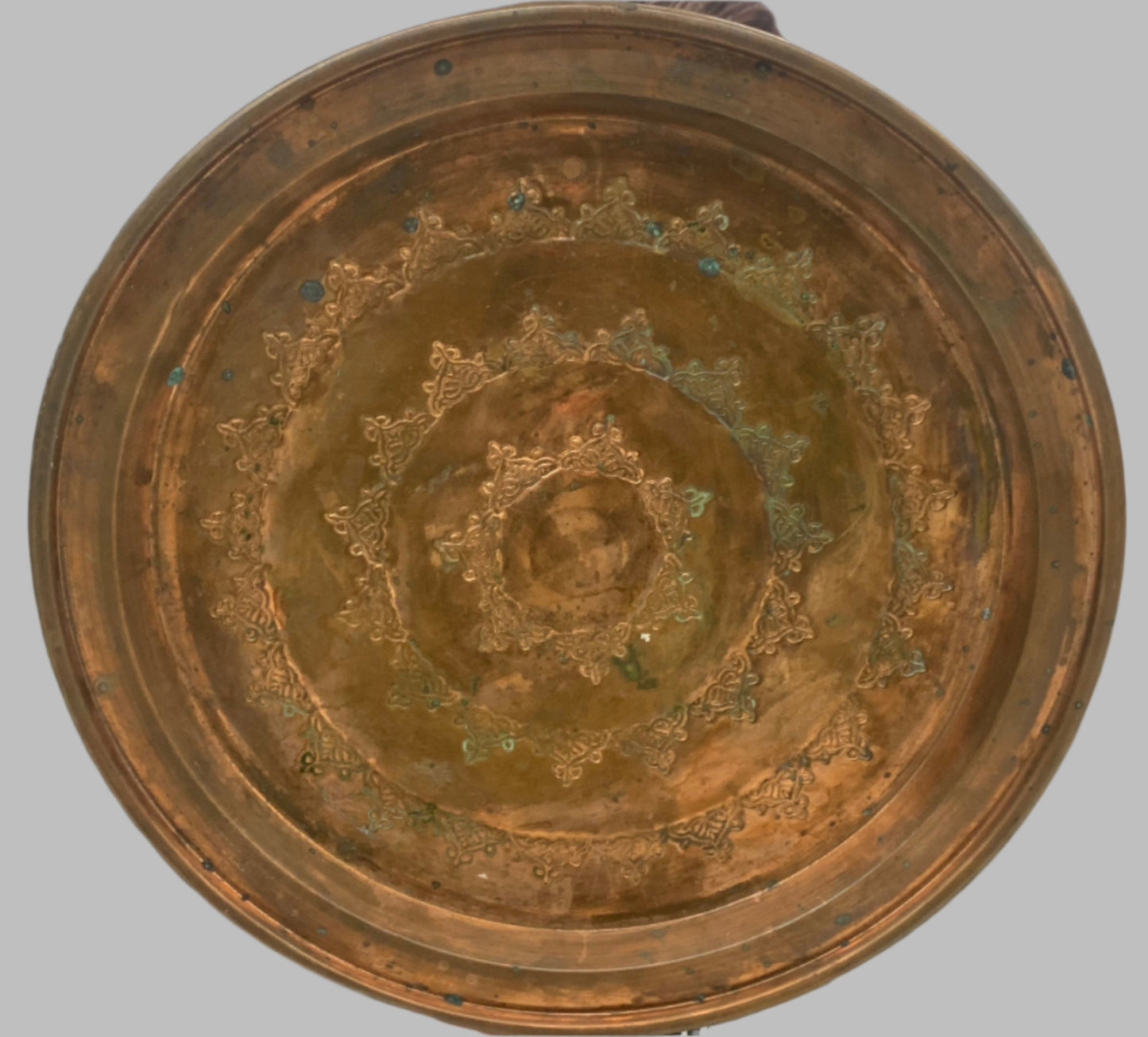 LARGE COPPER HANGING PLATE