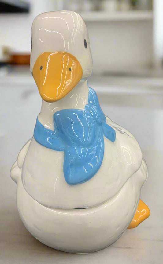 VINTAGE DUCK COOKIE JAR