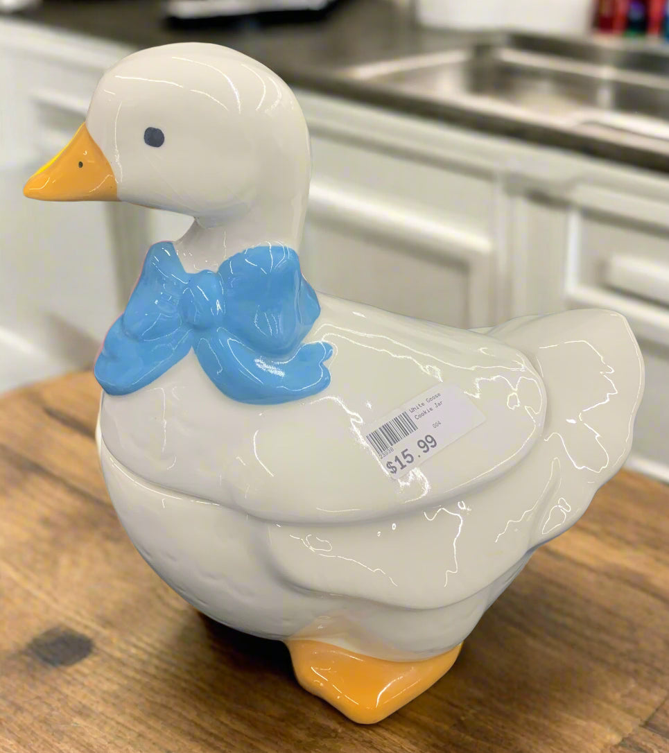 VINTAGE DUCK COOKIE JAR
