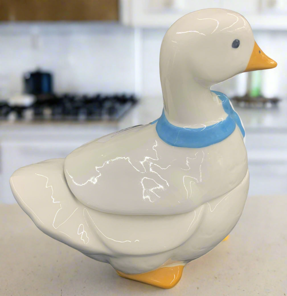 VINTAGE DUCK COOKIE JAR